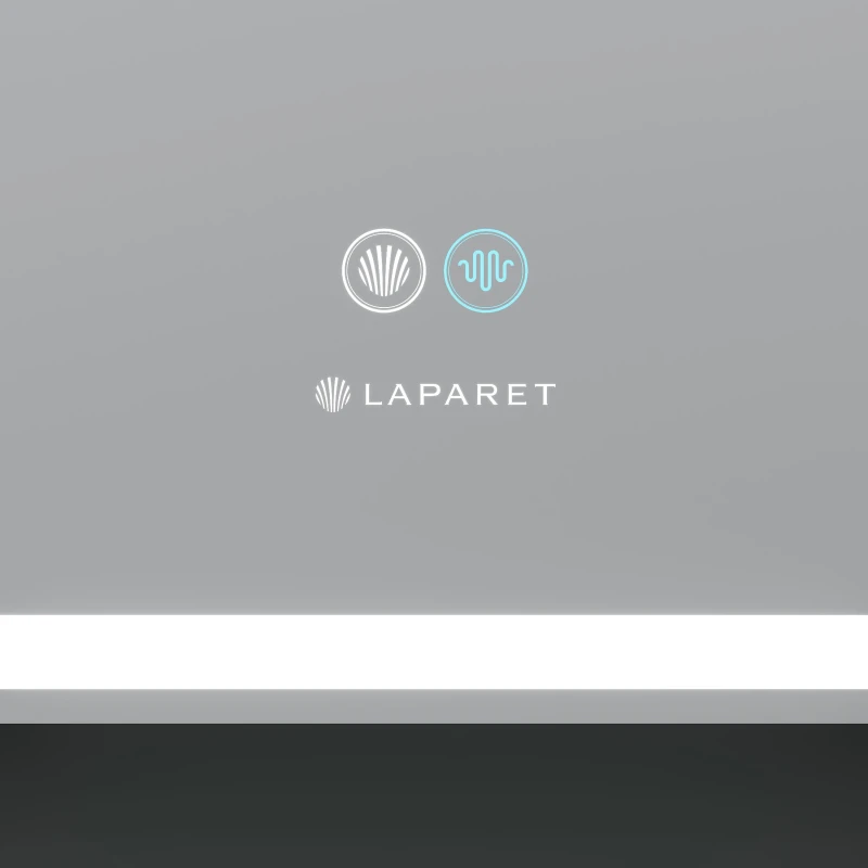 Зеркало LAPARET Atlas 60*80 влагостойкое, подсветка, димер и антизапотевание (подогрев)
