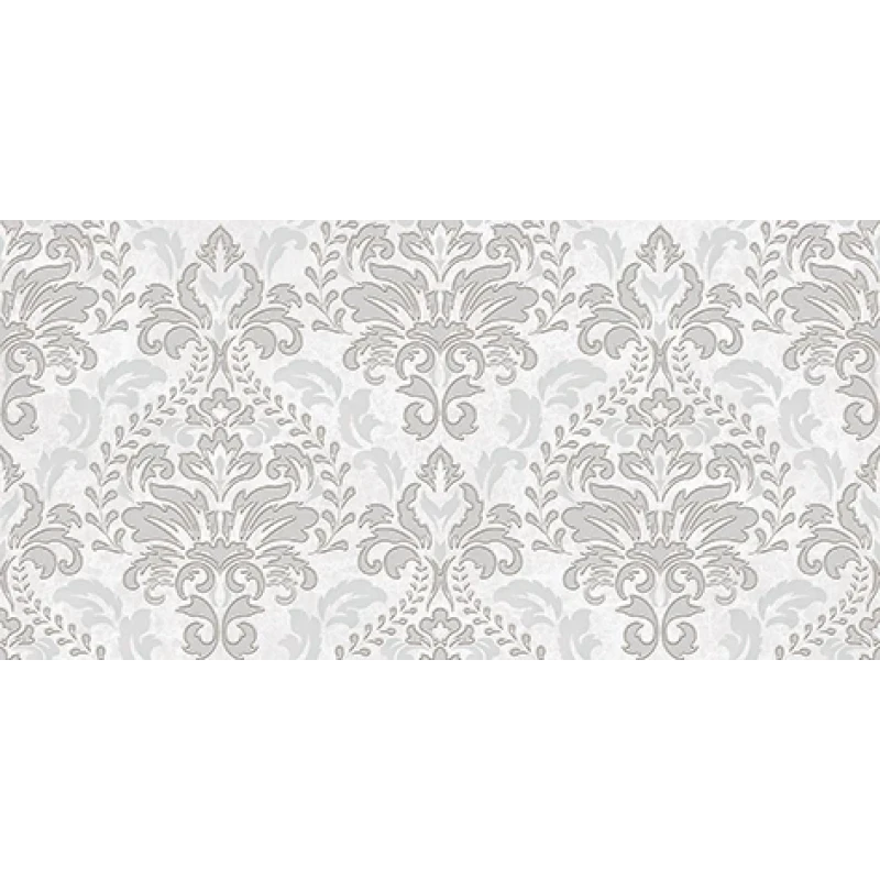 Afina Damask Декор серый 08-03-06-456 20х40