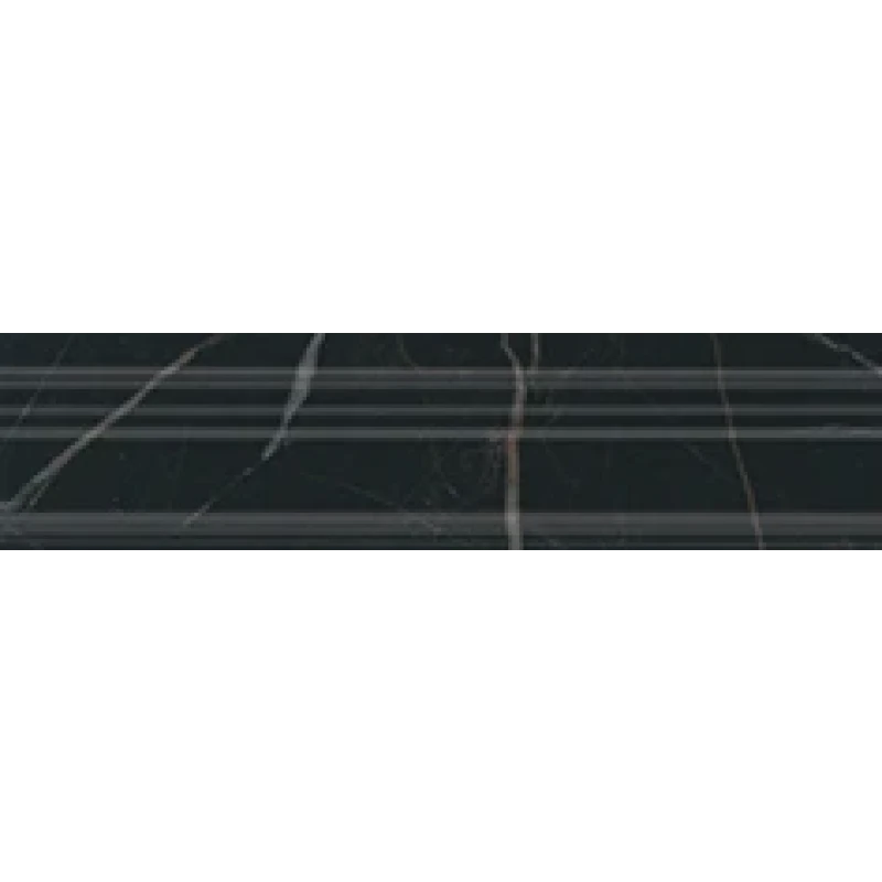 Алькала Бордюр Багет черный BLB039 5х20