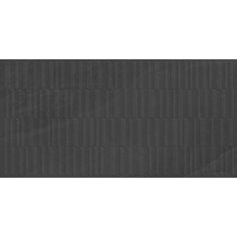 Badrock Shadow PRO Deco Art Керамогранит графитовый 60х120 R10Soft STR CB