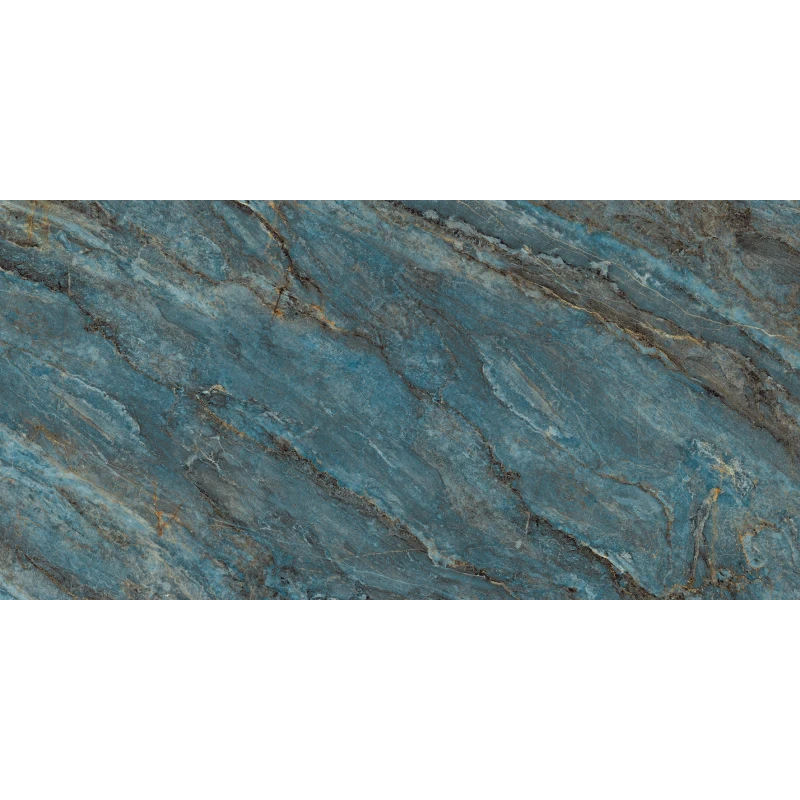 Beam Turquoise Керамогранит бирюзовый 60х120 лаппатированный шайн