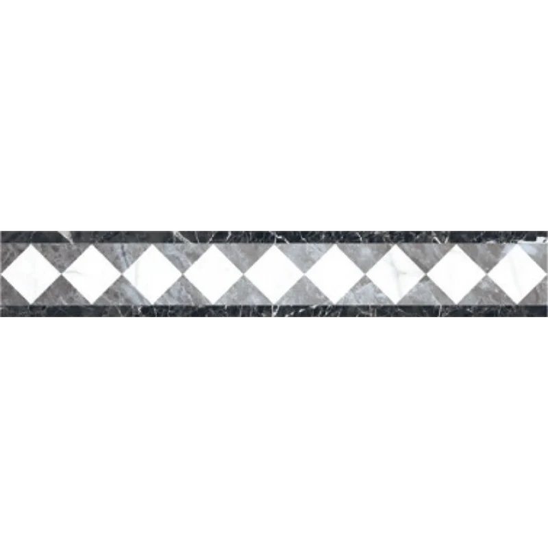 Black&White Бордюр K-60/LR/f01-cut/10x60