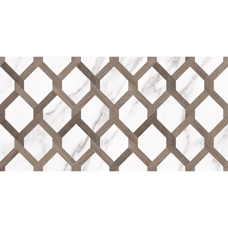Blanco Плитка настенная белый узор 08-00-01-2677 20х40