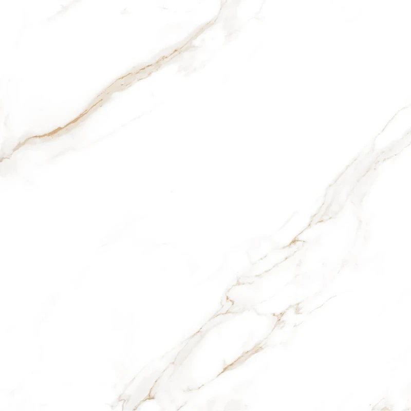 Calacatta Regal Gold Керамогранит белый 80х80 Матовый