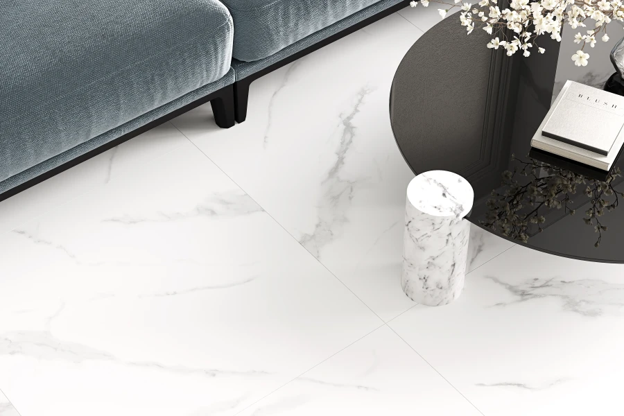 Calacatta sharp silver
