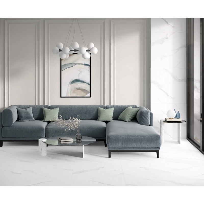 Calacatta sharp silver