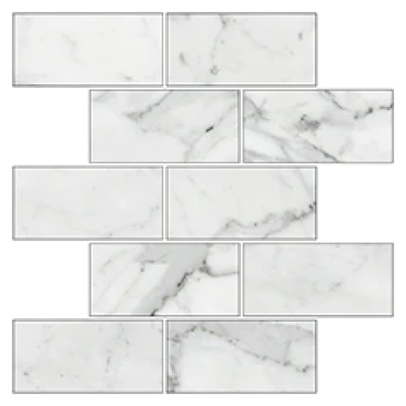 Marble Trend Мозаика K-1000/MR/m13/30,7x30,7 Carrara