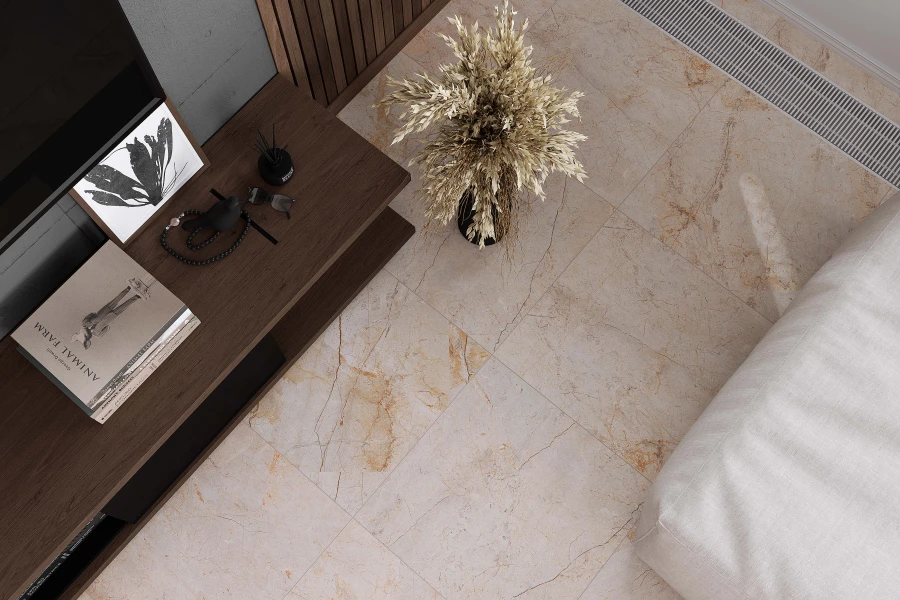 Carved river crema