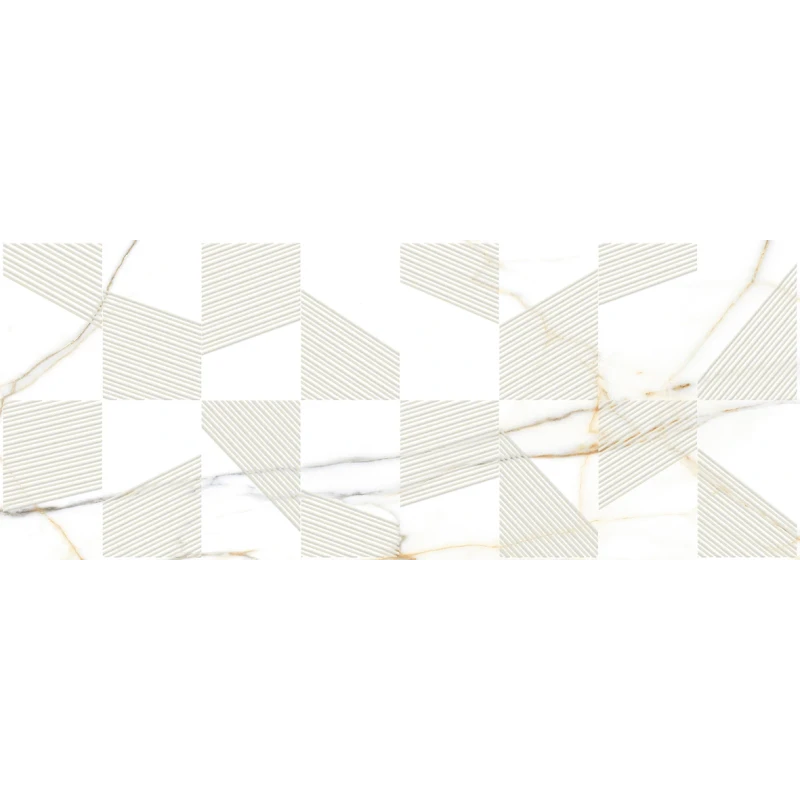 Champagne Mosaic Декор белый 20х50