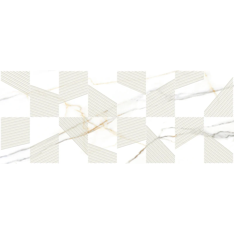 Champagne Mosaic Декор белый 20х50