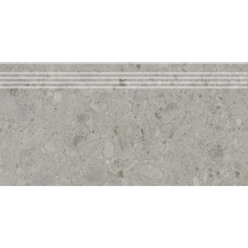 Чеппо ди Гре Ступень серый матовый обрезной DD606020R\GR 30x60