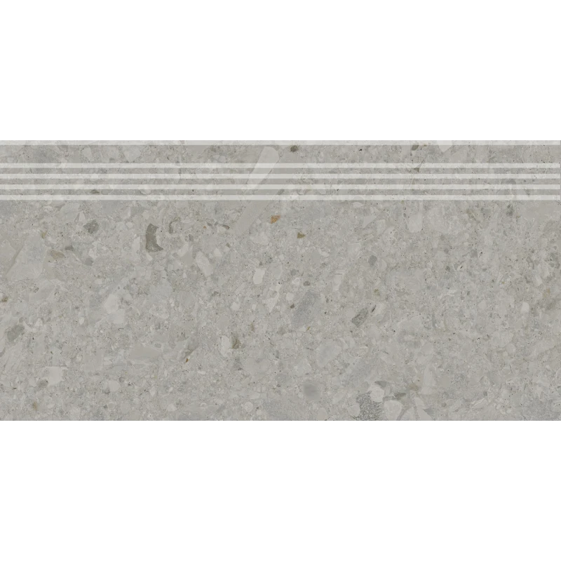 Чеппо ди Гре Ступень серый матовый обрезной DD606020R\GR 30x60