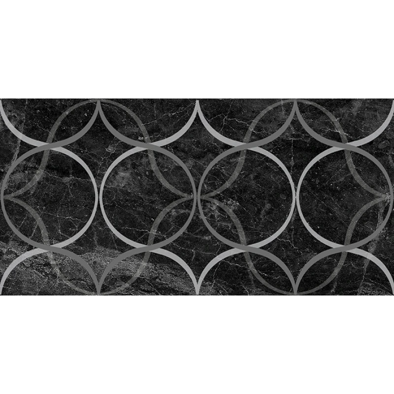 Crystal Resonanse Декор чёрный 30х60