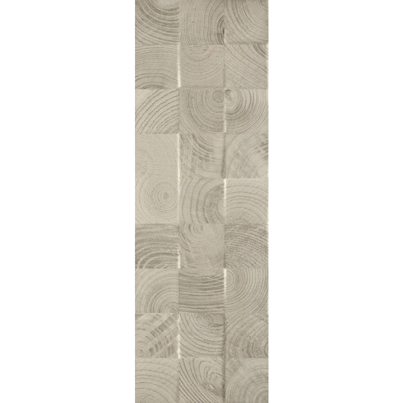 Daikiri Grys Wood Kostki Struktura Плитка настенная 25х75