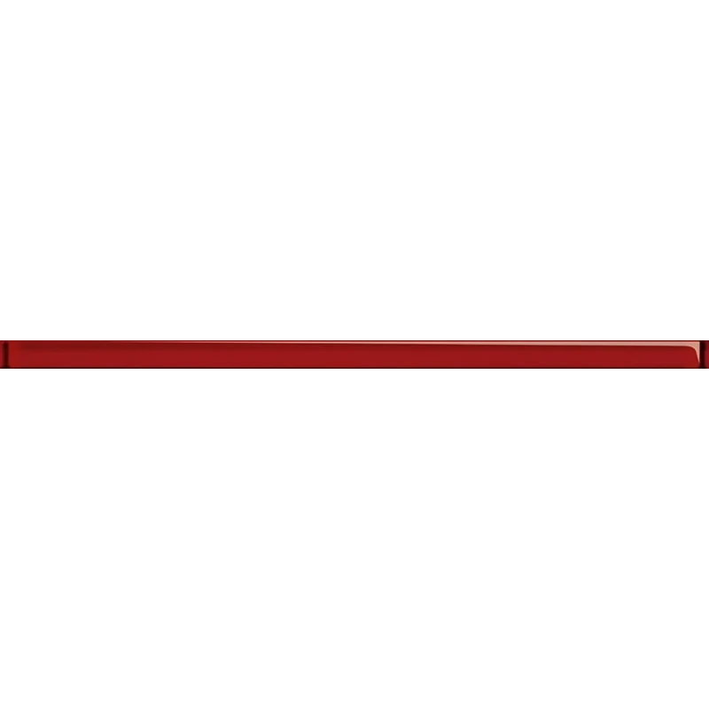 Universal Glass Спецэлемент стеклянный  красный (UG1U412)3x75