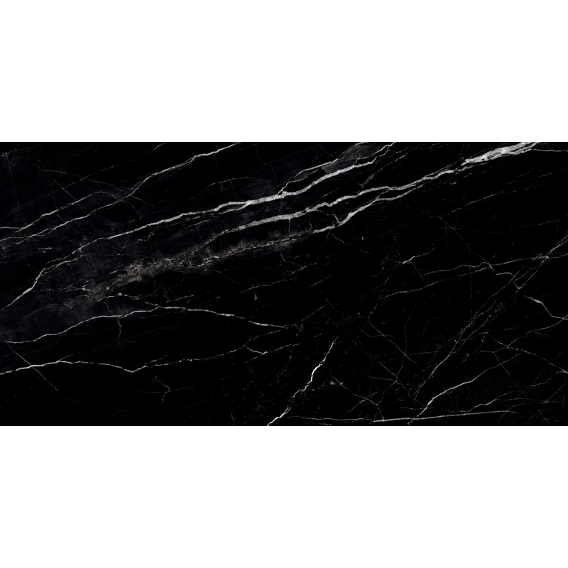 Flash Black Керамогранит черный 60x120 Полированный