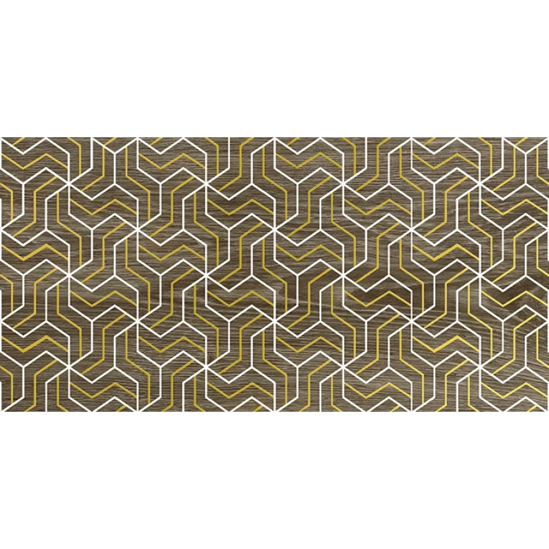 Genesis Fractal Декор коричневый 30х60