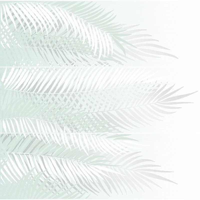 Gradient панно листья  зеленый (GR2T021DT) 59,4x59,8