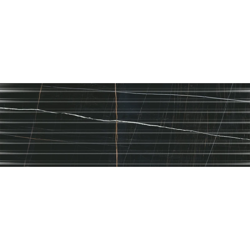 Греппи черный структура обрезной 14035R 40х120