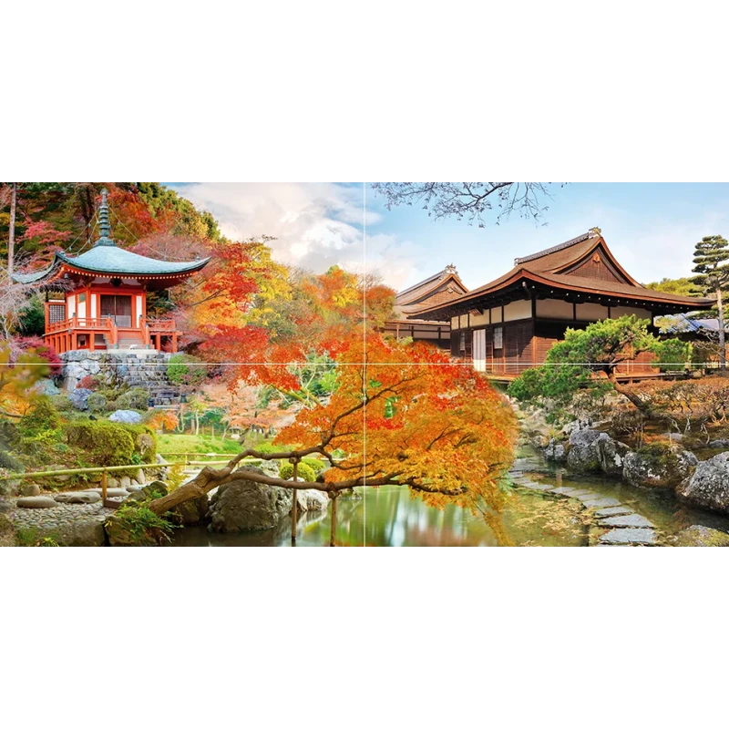 Japan Панно P4D301 80х40 (из 4 плиток)