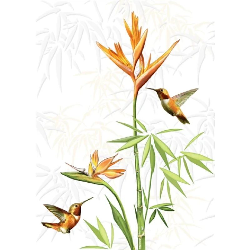 Jungle Декор белый (JU2M052) 25x35