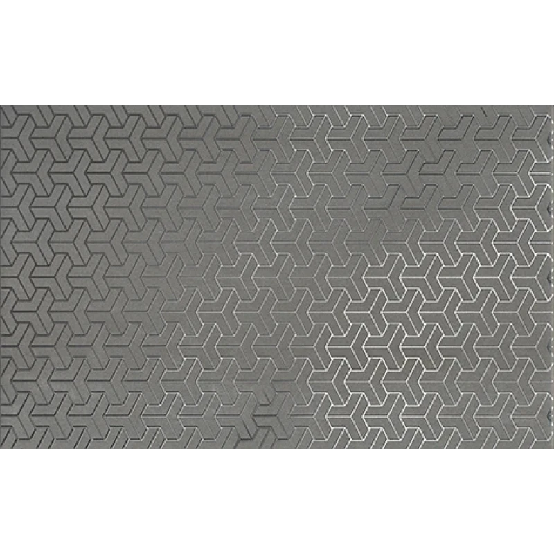 Ломбардиа Декор серый темный HGD\C371\6399 25х40