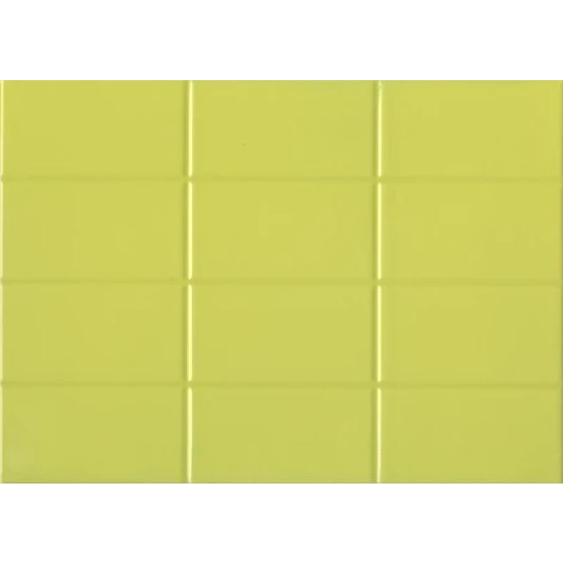 Mono Плитка настенная салатовая (MYM351R) 25x35