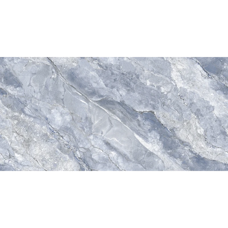 Ocean Gorgeous Blue Керамогранит голубой 60х120 Полированный