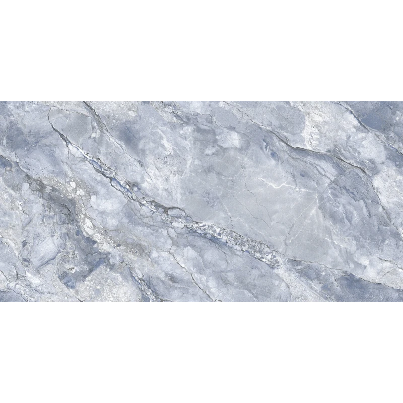 Ocean Gorgeous Blue Керамогранит голубой 60х120 Полированный