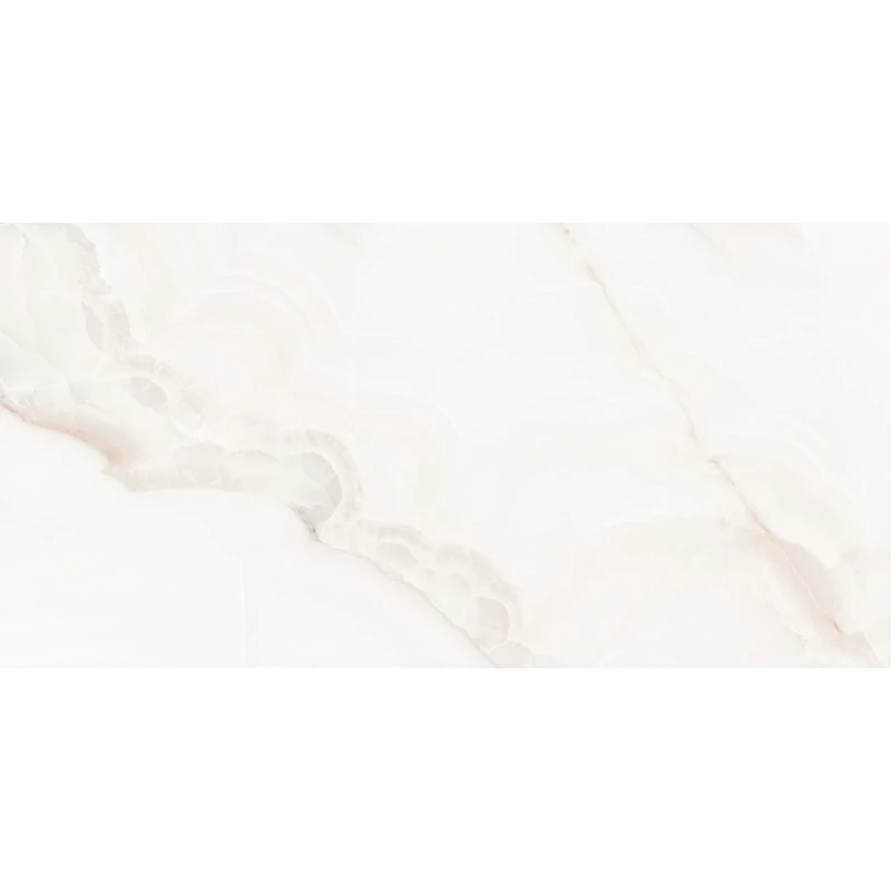 Onyx Imperator White Керамогранит белый 60х120 Полированный