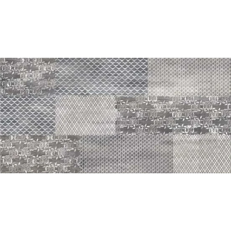Pandora Плитка настенная Grey Ornament 31,5x63