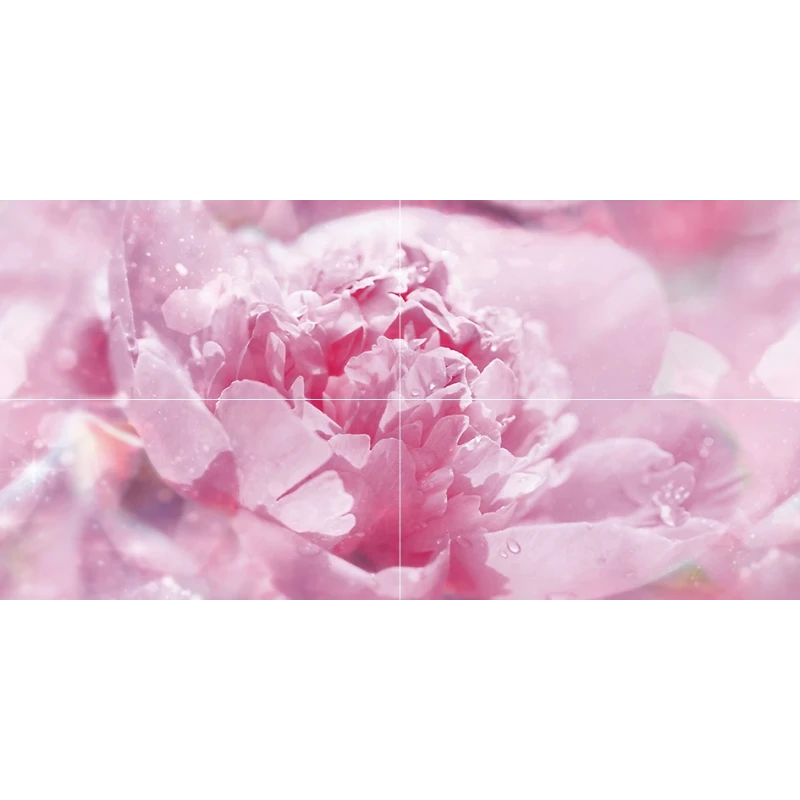 Peony Панно P4D281 80х40 (из 4 плиток)