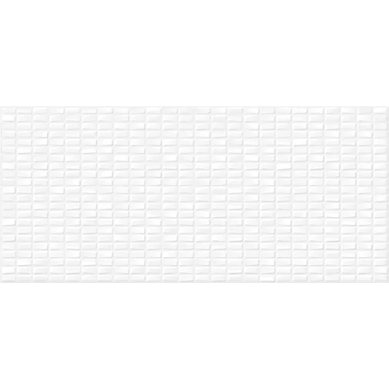 Pudra облицовочная плитка  мозаика рельеф  белый (PDG053D) 20x44