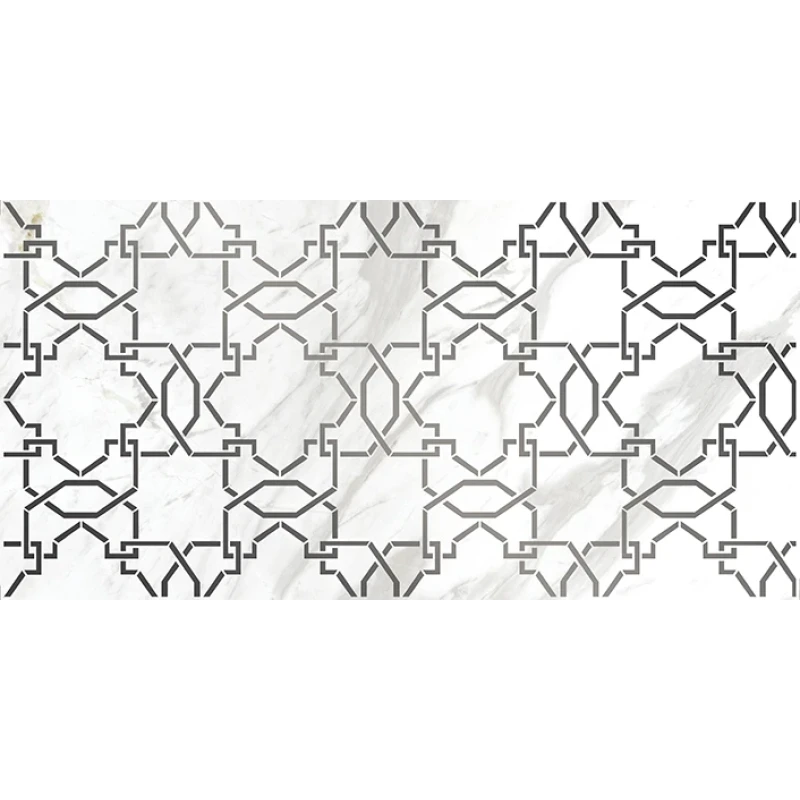 Royal Stone Вставка белая узор 16015 29,8х59,8