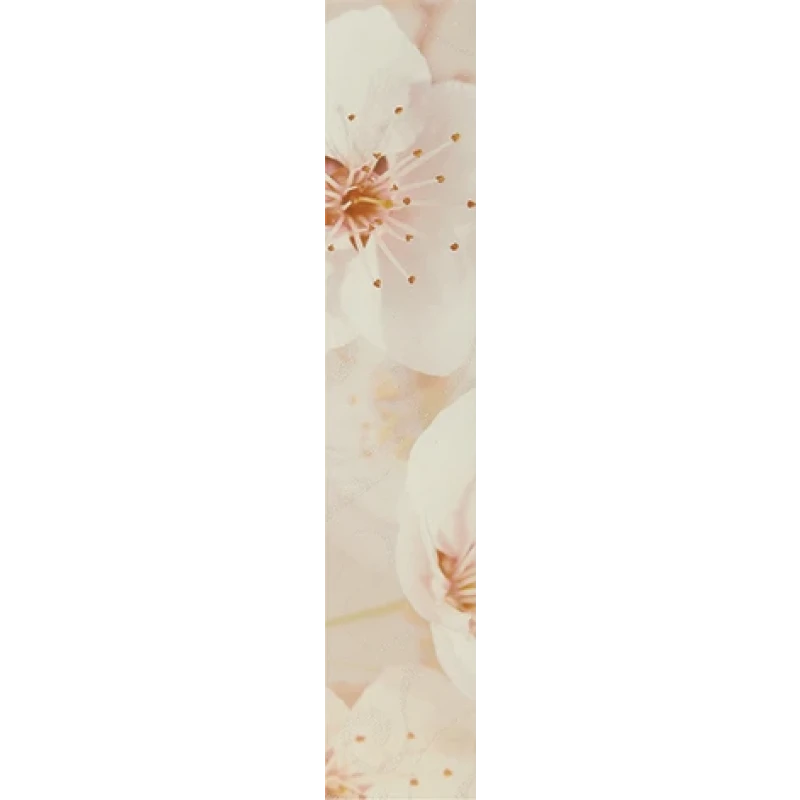 Сакура Бордюр корич 01 7,5x40