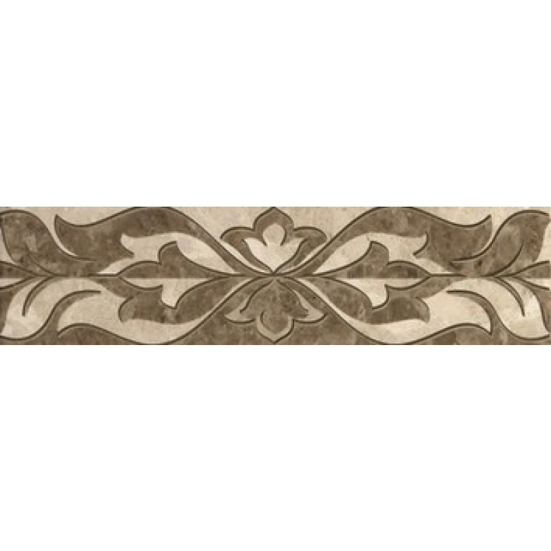 Saloni brown 01 Бордюр 30х7,5