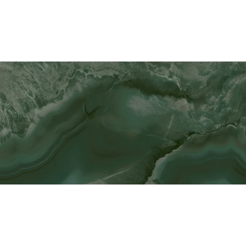 Сеттиньяно зелёный грань глянцевый 19077 9,9x20