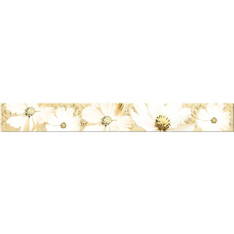 Sfumato Beige Бордюр Floret - 505x62 мм/39 шт