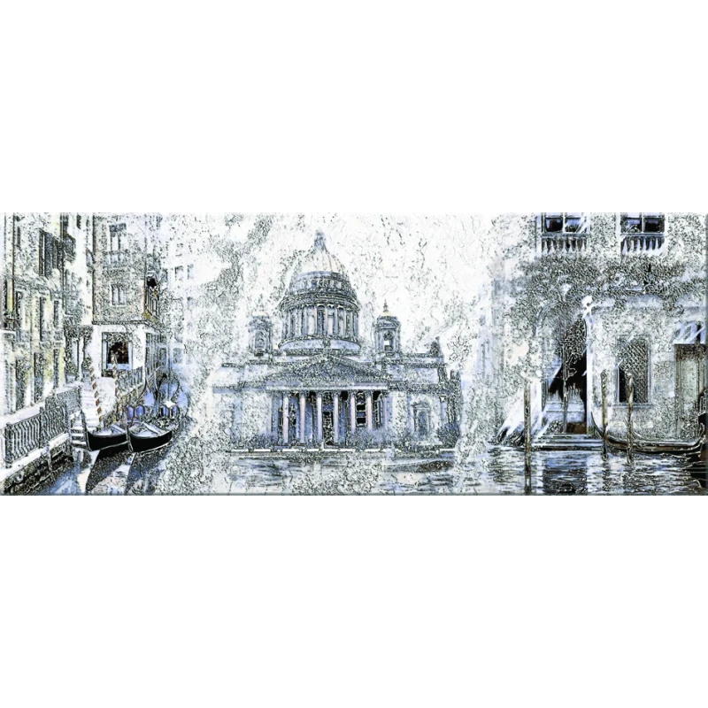 Sfumato Grey Декор Vistas 1 - 505x201 мм/13 шт