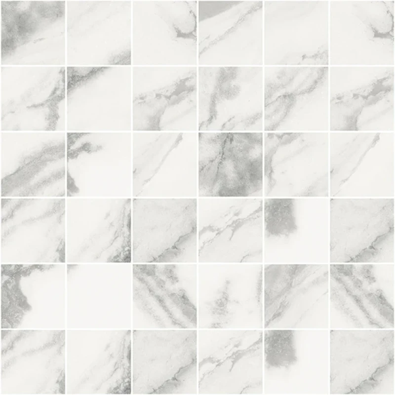 Silver Мозаика белый 30х30