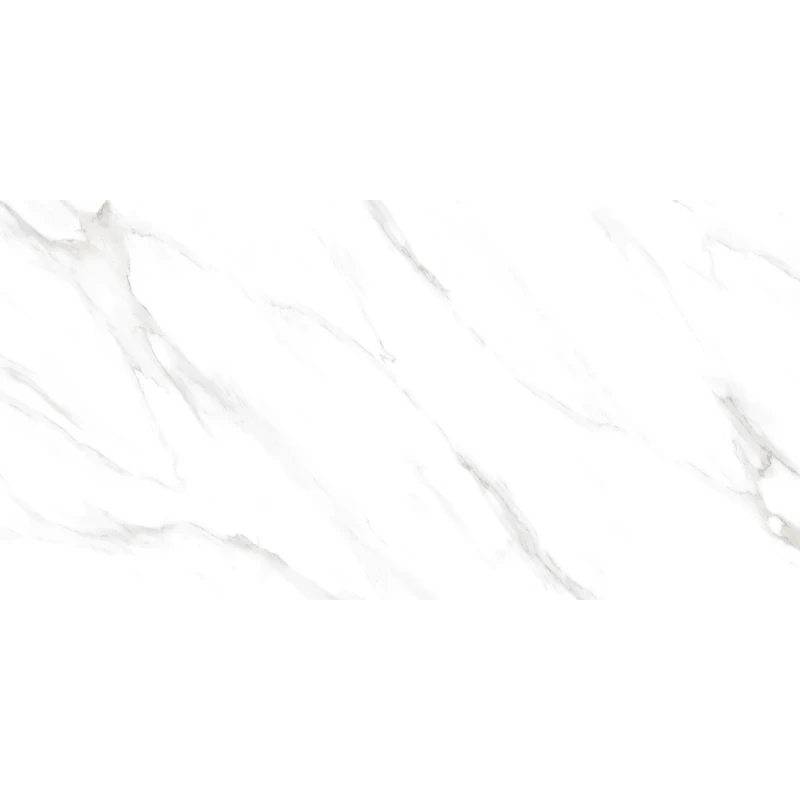 Swizer White Керамогранит белый 60x120 Полированный