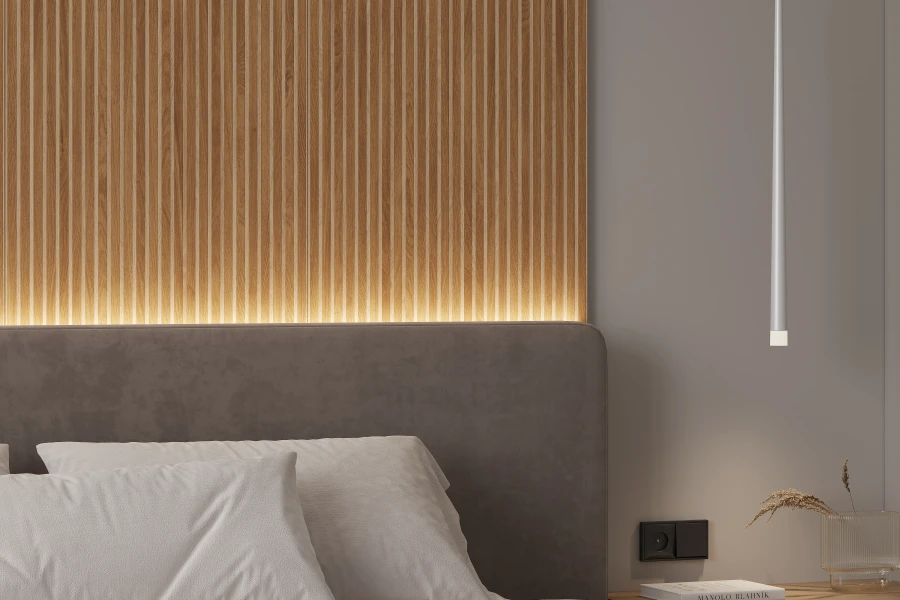 Wood canarium almond stripes
