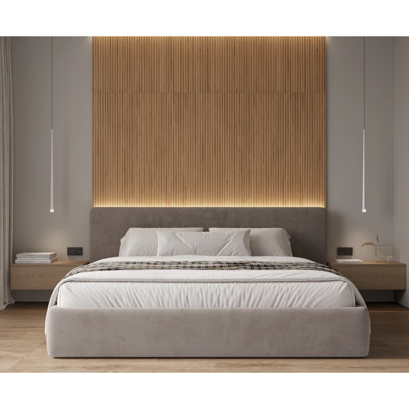 Wood canarium almond stripes