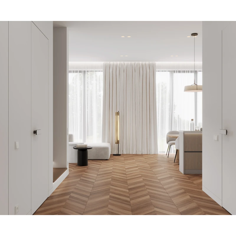 Wood canarium chevron m