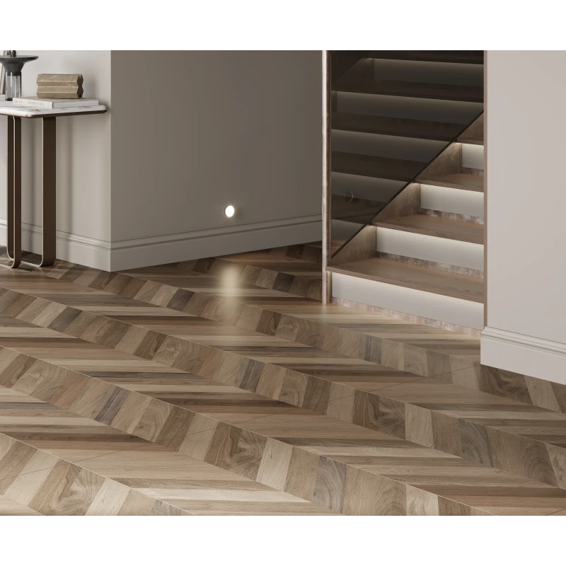 Wood latina brown chevron m