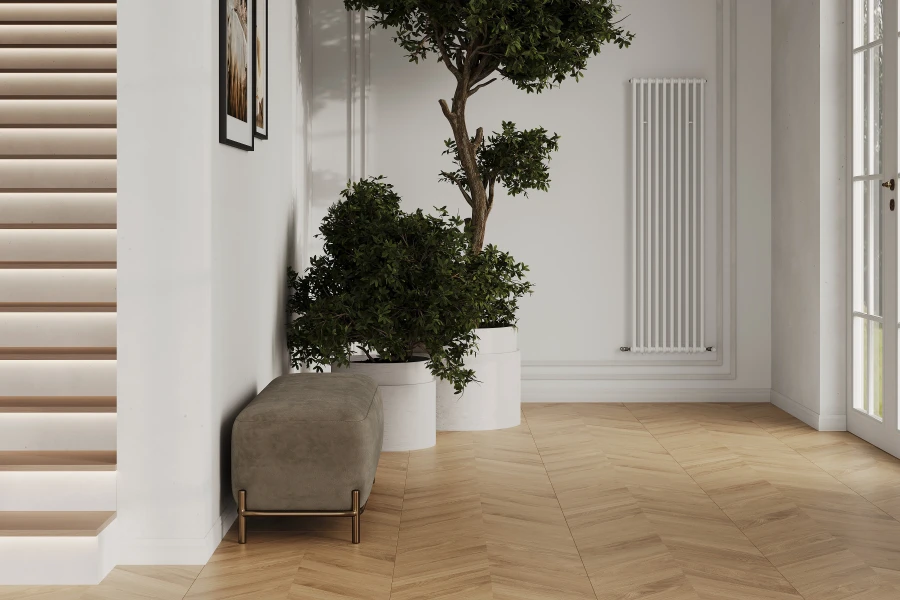 Wood latina miele chevron