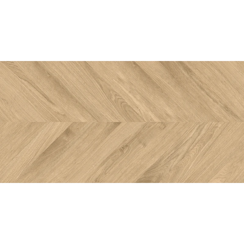 Wood Latina Miele Chevron Керамогранит бежевый 60х120 матовый карвинг