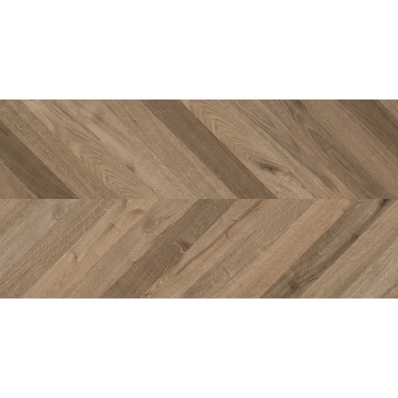 Wood Lux Walnut Chevron M Керамогранит коричневый 60х120 матовый карвинг