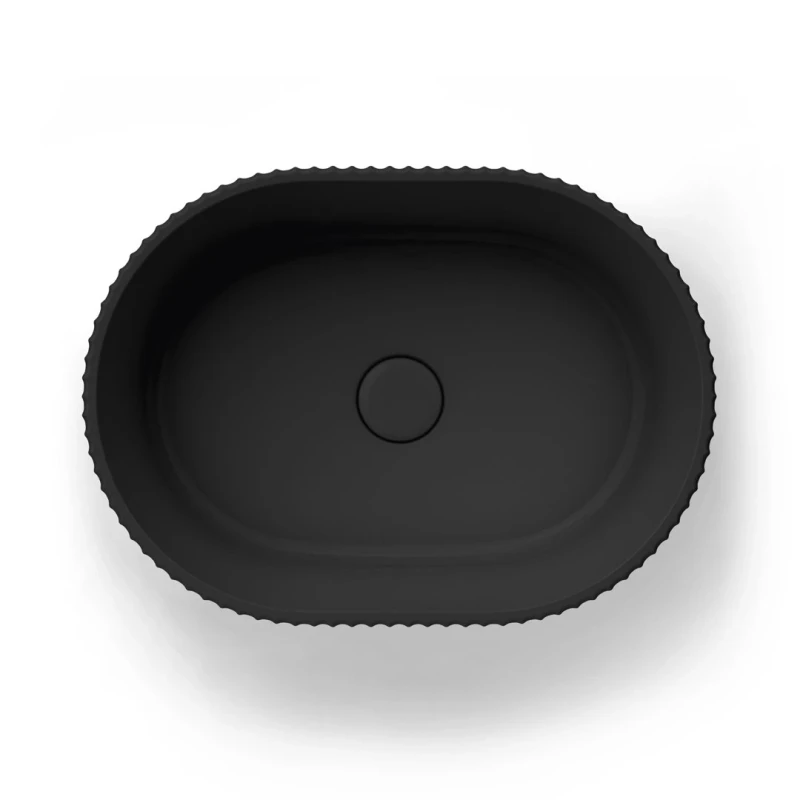 Раковина ARTBASIN Vento накладная 50, черная матовая