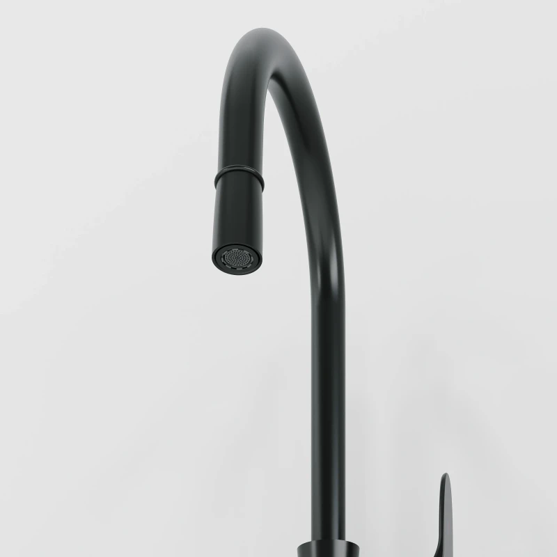 Смеситель для кухни LAPARET LISERA с выдвижным изливом BLACK N2042429LPT